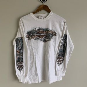 Harley Davidson Long Sleeve T-shirt Atlantic City